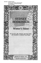 Winters Snow SATB choral sheet music cover